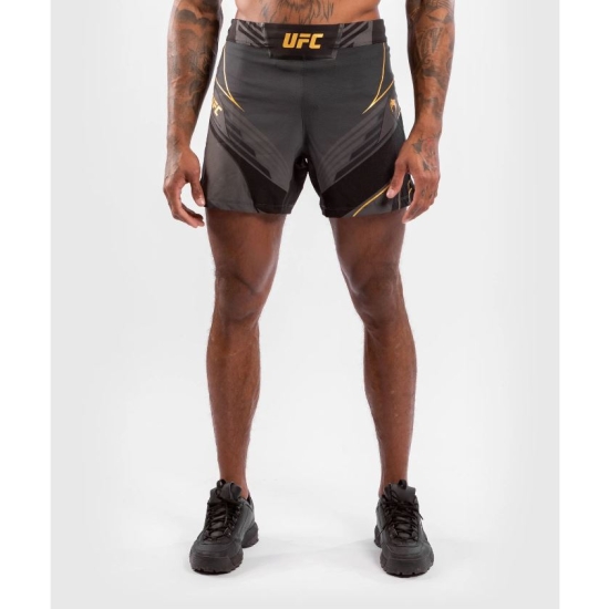 FIGHTSHORT HOMME UFC VENUM AUTHENTIC FIGHT NIGHT - COUPE COURTE - NOIR/OR 00001